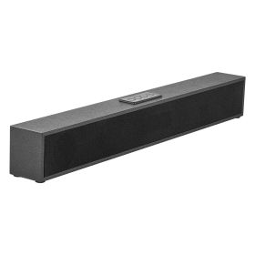 VEVOR Sound Bar for Smart TV, 2.0 Channel, 24-Inch Compact Soundbar TV Speakers for Projector, Bluetooth AUX Connection, Remote Control, Easy Set